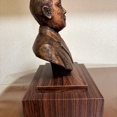 【田中角栄 置物】銅像 胸像 日本列島改造論 レトロの画像