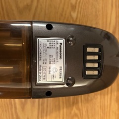 Panasonic スティック型コードレス掃除機 MC-BU110J-Tの画像