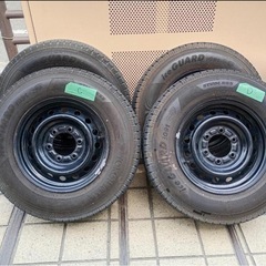 ハイエース純正ホイール＋iceGUARD IG91 4本組の画像