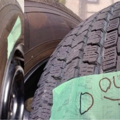 ハイエース純正ホイール＋iceGUARD IG91 4本組の画像