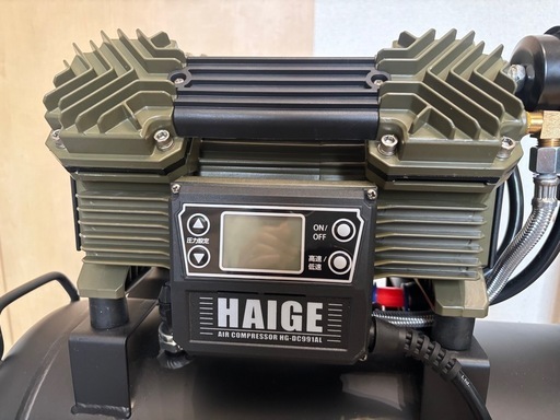 HAIGE 36L エアーコンプレッサー HG-6010D