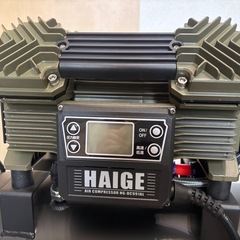 HAIGE 36L エアーコンプレッサー HG-6010Dの画像