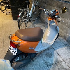 中古原付バイク　レッツ4パレット
　オレンジの画像