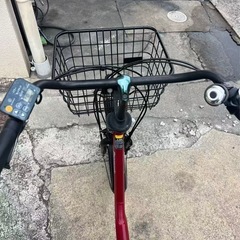 604パナソニック電動自転車20インチの画像