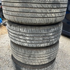 スポーツテクニック？　225/50R17 ８Ｊ通し　４本　バリ山の画像