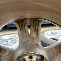 スポーツテクニック？　225/50R17 ８Ｊ通し　４本　バリ山の画像