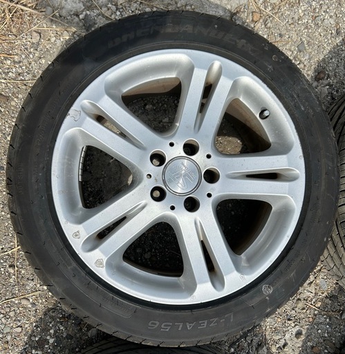 スポーツテクニック？　225/50R17 ８Ｊ通し　４本　バリ山