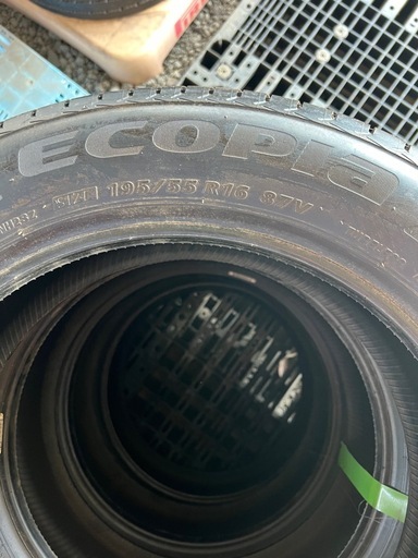 195/55R16, ブリヂストン,2024年,4本
