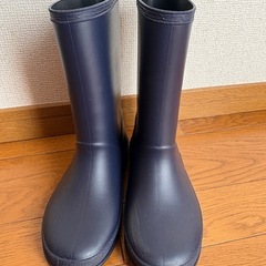 長靴 子供用 SHISKYネイビー　22cm の画像