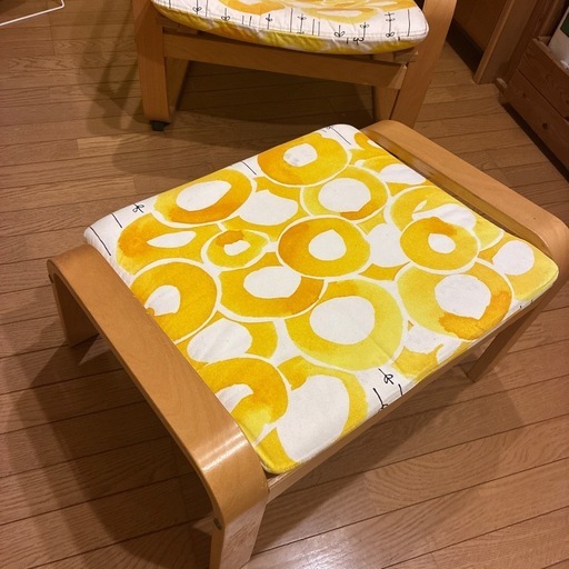 IKEA POÄNG ポエング パーソナルチェア＆オットマン