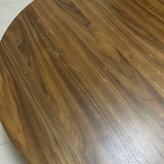 丸テーブル　ローテーブルの画像