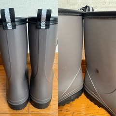 長靴 子供用GAME ダークブラウン22cmの画像