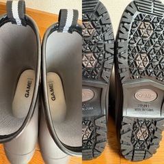 長靴 子供用GAME ダークブラウン22cmの画像