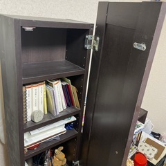 ミラー（姿見）付棚の画像