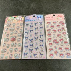サンリオ　
ぷくっとシールの画像