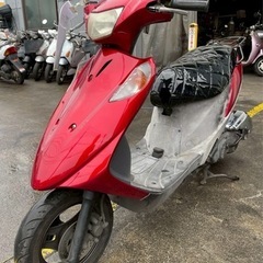 【早い者勝ち】アドレスV125G 赤 セル1発 自賠責ありすぐ乗れますの画像