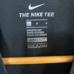 NIKE ナイキ DRI-FIT Tシャツ ELITE ロゴ ブラック Lサイズの画像