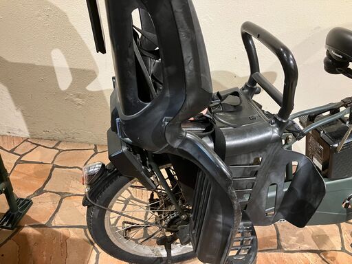 【整備済/店頭受取で送料0円】Panasonic ギュットミニ・KD 2018年 マットダークグリーン【16Ah・レベル/サドル等新品
