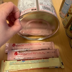 未開封　ほほえみミルク19本、はいはい　粉、ミルトンセット　他の画像