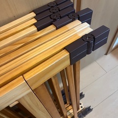 木製ベビーサークルの画像