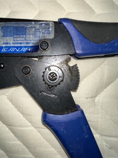 カナレ電気　同軸コネクタ用圧着工具 TC-35CA