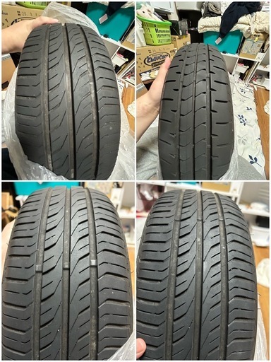 165/65R15のタイヤ4本