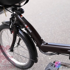 子供2人乗せ電動アシスト自転車　ヤマハ20インチの画像