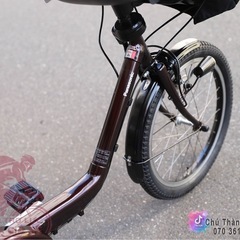 美品−子供2人乗せ電動アシスト自転車　パナソニック20インチの画像