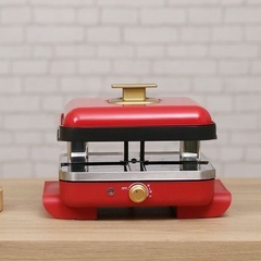 PR-SK010-RD　PRISMATE(プリズメイト) ラクレットモア 楽しく使えるレシピブック付の画像