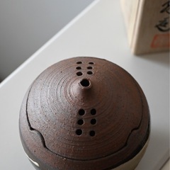 萩焼　香炉の画像