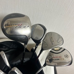 メンズ　テーラーメイド  プロギア　ミズノ等　12本　ゴルフセット　フレックスSの画像