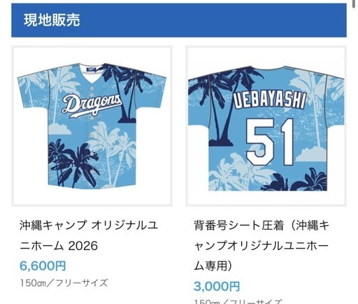 中日ドラゴンズ　沖縄キャンプグッズ　ドアラユニフォーム　ドアラ耳　