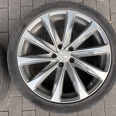 245/40R19アルミホイール夏タイヤの画像