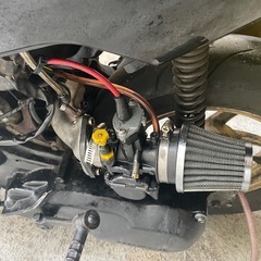 ライブディオ　ボアアップ&ビックキャブ 
の画像