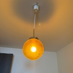 【特価】オレンジ色が可愛いオシャレライトの画像