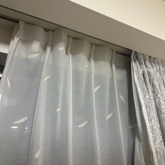 【お譲り先決定】francfranc 遮光カーテン　レースカーテンの画像