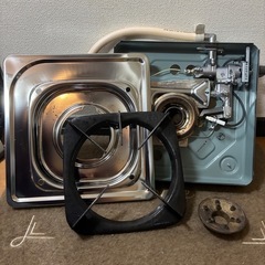 パロマ PA-E18S ※都市ガス専用 ガスコンロホース付き
の画像