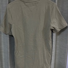 TOMMY HILFIGER トミーヒルフィガー Tシャツ カーキ Sロゴ刺繍の画像