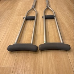 松葉杖 適応身長(参考):157~178cm HC2081T / 0-6617-42の画像