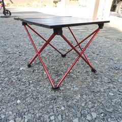 キャプテンスタッグ CAPTAIN STAG ソロテーブル ロールテーブル ブラック UC-518の画像