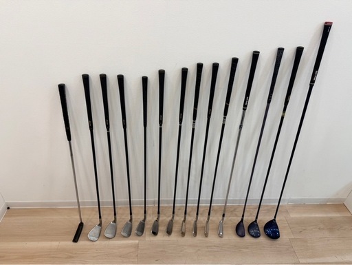 Mizuno Pro TOUR SPIRIT MODEL キャディバッグ  クラブ14本付き