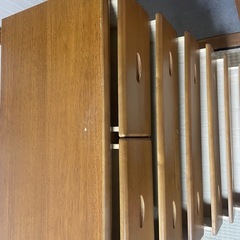 タンス　木製の画像