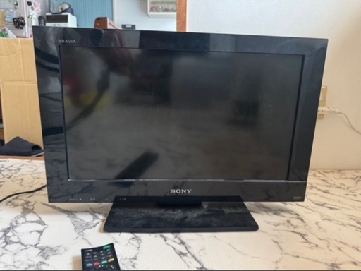 SONY BRAVIA 液晶テレビ リモコン付き　（KDL-22BX30H）