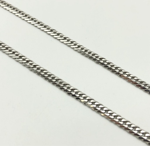 純プラチナ 喜平 ネックレス Pt1000 6面ダブル 50cm 20g 造幣局検定刻印 Pt999