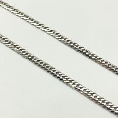 純プラチナ 喜平 ネックレス Pt1000 6面ダブル 50cm 20g 造幣局検定刻印 Pt999 の画像