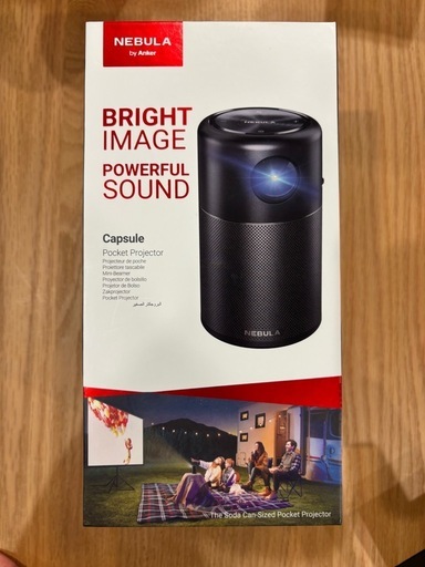 ANKER NEBULA CAPSULE PRO 搭載小型モバイルプロジェクター