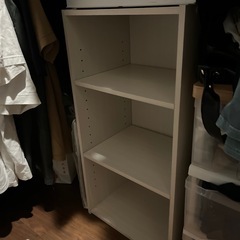 白カラーボックス　あげますの画像