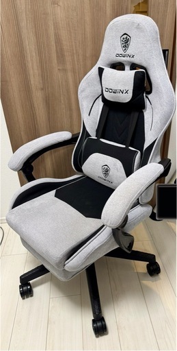 【美品】DOWINX グレー ゲーミングチェア