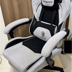 【美品】DOWINX グレー ゲーミングチェアの画像