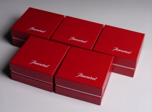 バカラ クリスタル Baccarat ボリュート ミニプレート トレー 5